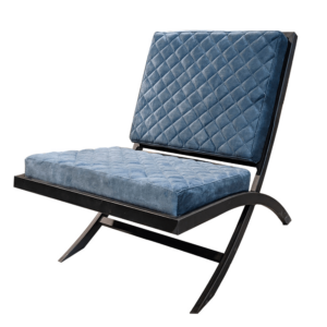 Fauteuil stoel blauw