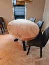 oud eiken eettafel