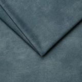 palladium blauw zacht velvet stof