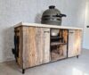 Buitenkeuken, oud eiken