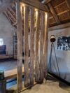 Eikenhouten roomdivider